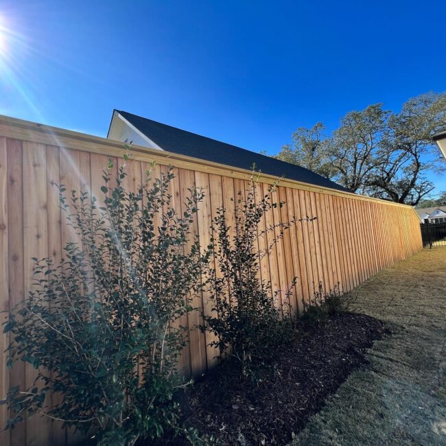 Cedar California Fence