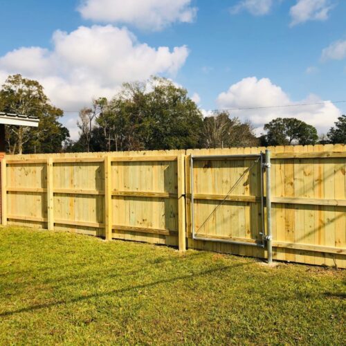 Basic Wood Gate