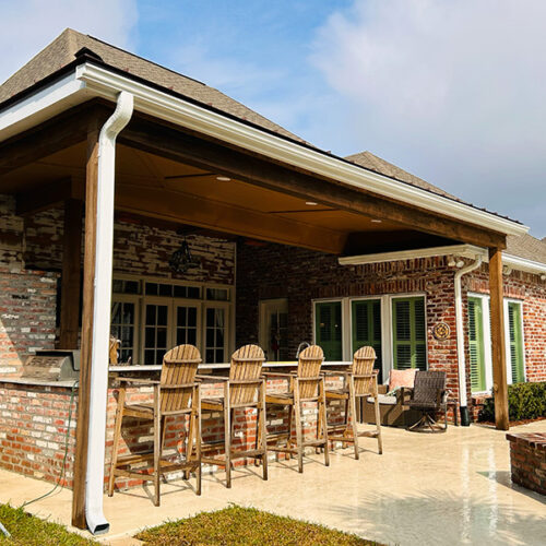 Louisiana Rain Gutter Installation