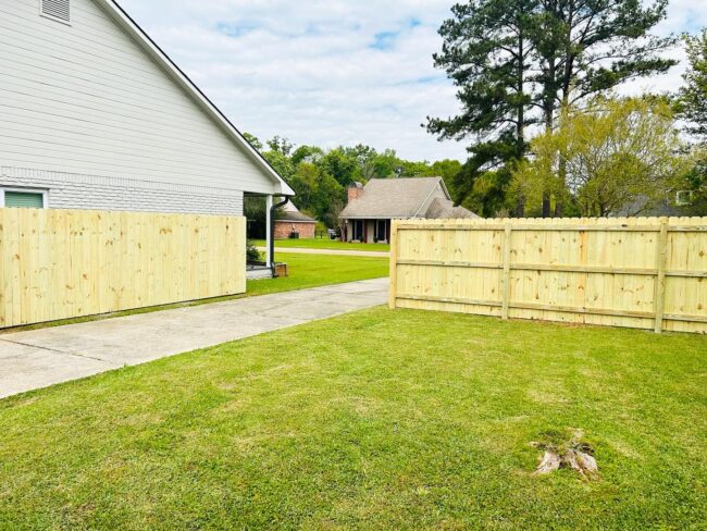 Treated Pine Fence Treated Pine Fence