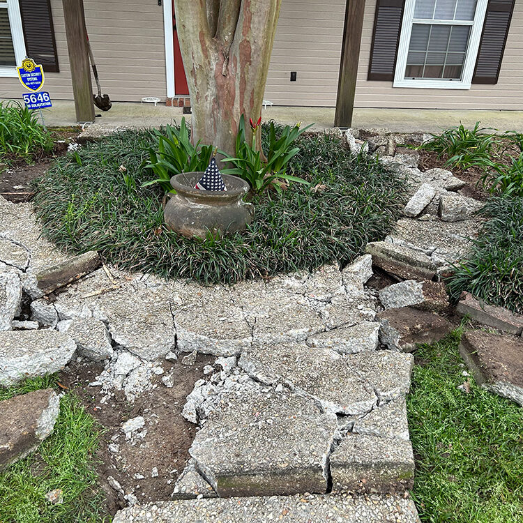Concrete Walkway Baton Rouge, LA Dell Outdoor Construction