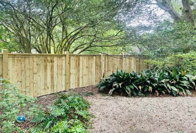 Treated Pine Fence Baton Rouge