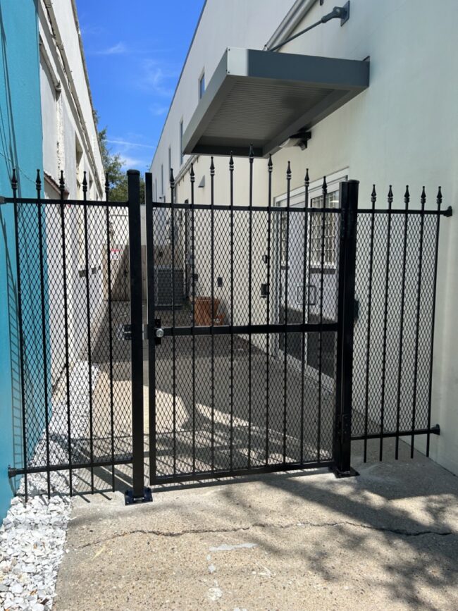 Custom Iron Security Gate Custom Iron Security Gate