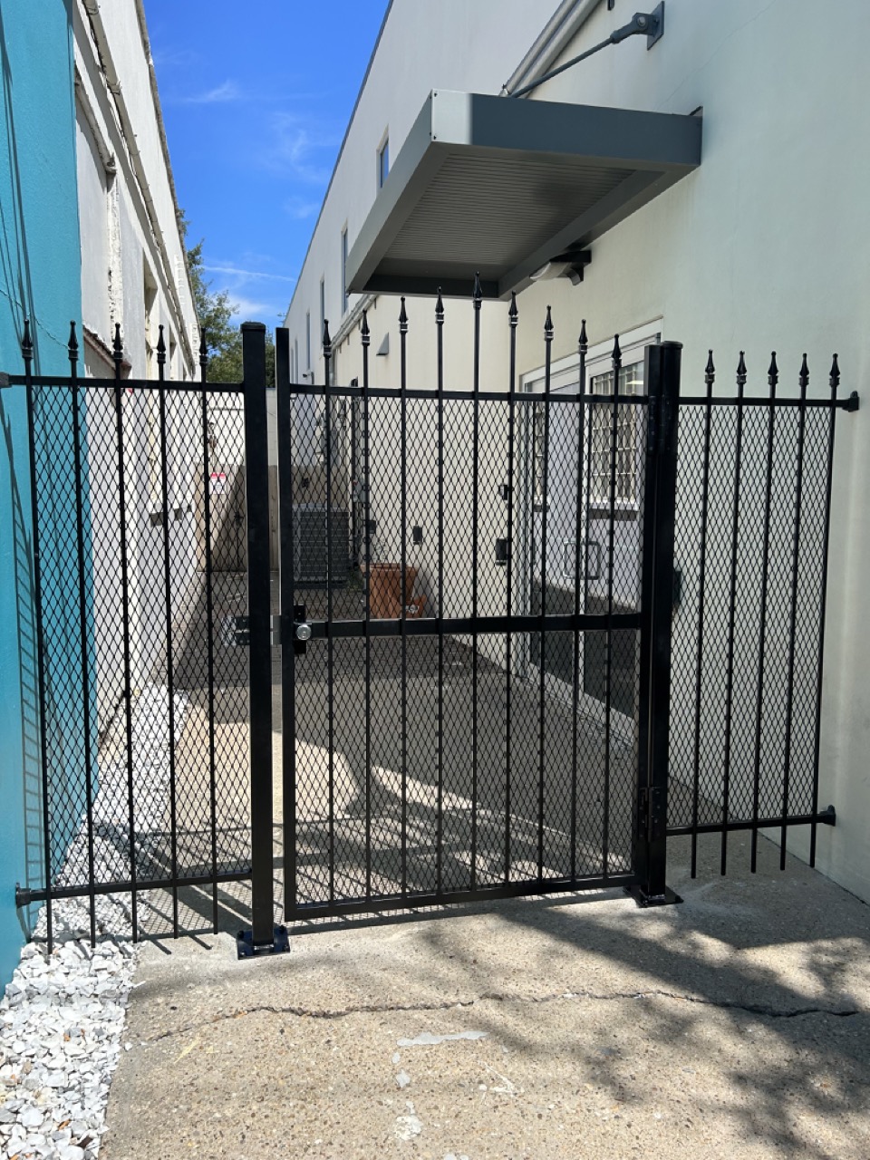 Custom Iron Security Gate